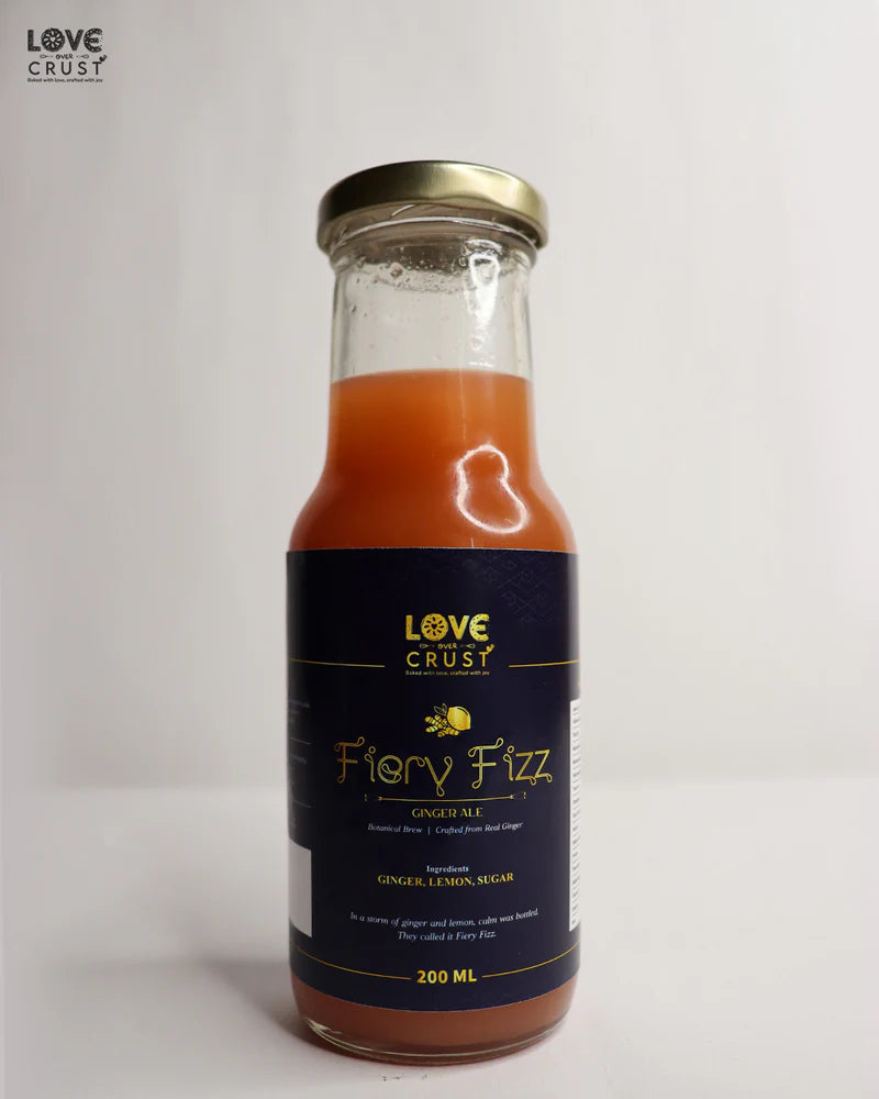 Refresh with Our Handmade Ginger Ale – 200 ml Bottle