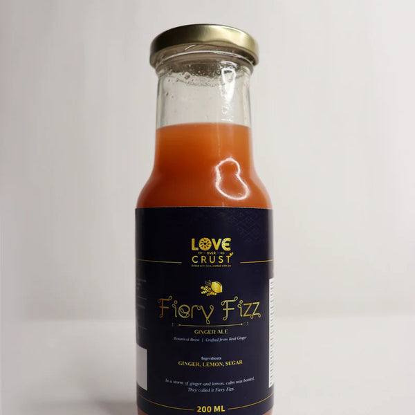 Refresh with Our Handmade Ginger Ale – 200 ml Bottle