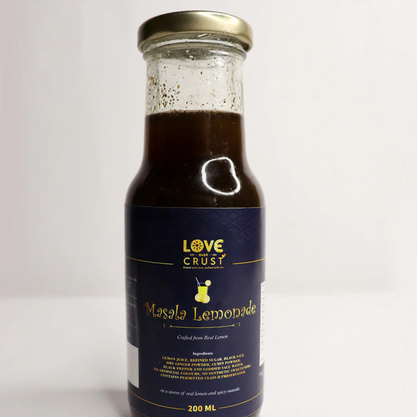 Savor the Zest of Our Handmade Masala Lemonade – 200 ml Bottle